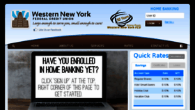 What Wnyfcu.com website looked like in 2017 (7 years ago)