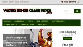 What Water-bongs-glass-pipes.com website looked like in 2017 (6 years ago)