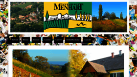 What Weinbau-menhart.at website looked like in 2017 (7 years ago)