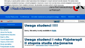 What Wlinoz.ujk.edu.pl website looked like in 2017 (7 years ago)