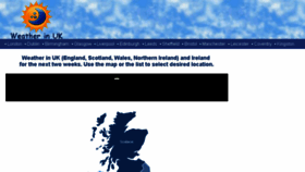 What Weather-in-uk.co.uk website looked like in 2017 (6 years ago)