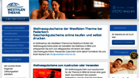 What Westfalentherme-shop.de website looked like in 2017 (6 years ago)