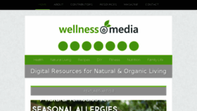 What Wellness-media.com website looked like in 2017 (7 years ago)