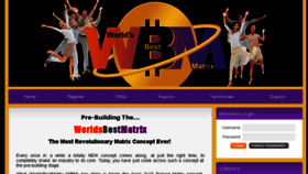What Worldsbestmatrix.com website looked like in 2017 (6 years ago)