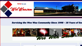 What Weewaa.com website looked like in 2017 (7 years ago)
