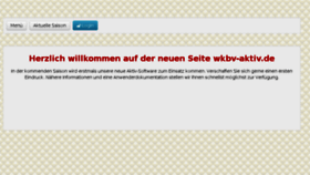 What Wkbv-aktiv.de website looked like in 2017 (6 years ago)