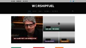 What Worshipfuel.com website looked like in 2017 (7 years ago)