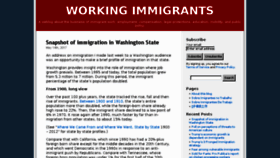 What Workingimmigrants.com website looked like in 2017 (6 years ago)