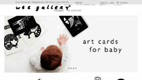 What Weegallery.com website looked like in 2017 (7 years ago)