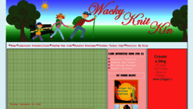What Wackyknitkin.com website looked like in 2017 (6 years ago)