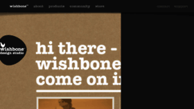 What Wishbonedesign.com website looked like in 2017 (6 years ago)