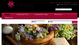 What Wellnesscent.com website looked like in 2017 (6 years ago)