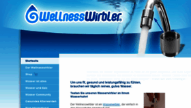 What Wellnesswirbler.de website looked like in 2017 (6 years ago)