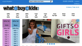 What What2buy4kids.co.uk website looked like in 2017 (7 years ago)