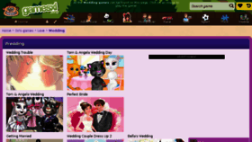 What Wedding.gamesxl.com website looked like in 2017 (7 years ago)