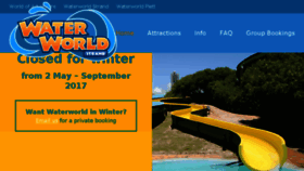 What Waterslides.co.za website looked like in 2017 (6 years ago)