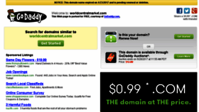 What Worldcentralmarket.com website looked like in 2017 (6 years ago)