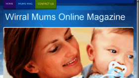 What Wirralmums.com website looked like in 2017 (7 years ago)