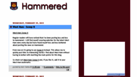 What Westhamfc.blogspot.com website looked like in 2017 (6 years ago)