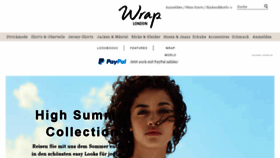 What Wrap-london.de website looked like in 2017 (6 years ago)