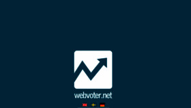 What Webvoter.net website looked like in 2017 (6 years ago)