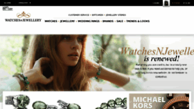 What Watchesnjewellery.com website looked like in 2017 (6 years ago)
