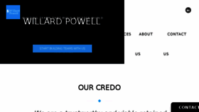 What Willardpowell.com website looked like in 2017 (6 years ago)