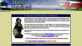 What Welshrevival.org website looked like in 2017 (6 years ago)