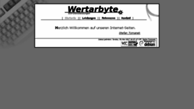 What Wertarbyte.de website looked like in 2017 (6 years ago)