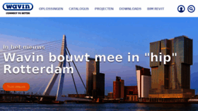 What Wavin.nl website looked like in 2017 (6 years ago)