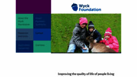 What Wyckfoundation.org website looked like in 2017 (6 years ago)