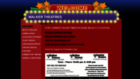 What Walkercinemas.net website looked like in 2017 (6 years ago)