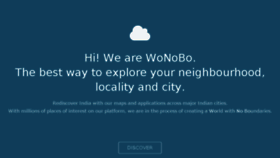 What Wonobo.com website looked like in 2017 (6 years ago)