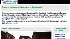 What Woodlandsvale.uk website looked like in 2017 (6 years ago)