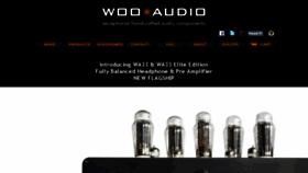 What Wooaudio.com website looked like in 2017 (6 years ago)