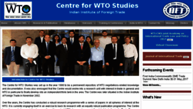What Wtocentre.iift.ac.in website looked like in 2017 (7 years ago)