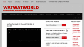 What Watwatworld.com website looked like in 2017 (6 years ago)