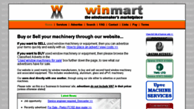 What Winmart.co.uk website looked like in 2017 (6 years ago)