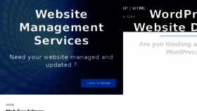What Webguyarizona.com website looked like in 2017 (6 years ago)