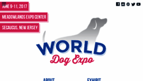 What Worldexpo.dog website looked like in 2017 (6 years ago)
