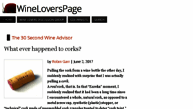 What Wine-lovers-page.com website looked like in 2017 (7 years ago)