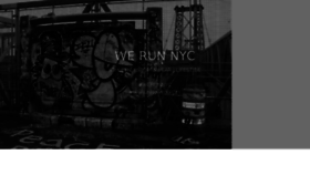 What Werunnyc.com website looked like in 2017 (6 years ago)
