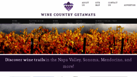 What Winecountrygetaways.com website looked like in 2017 (6 years ago)