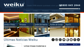 What Weiku.com.br website looked like in 2017 (6 years ago)