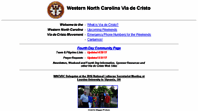 What Wncvdc.org website looked like in 2017 (6 years ago)