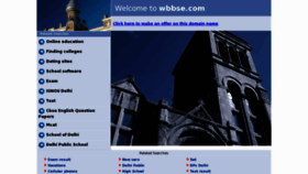 What Wbbse.com website looked like in 2011 (12 years ago)