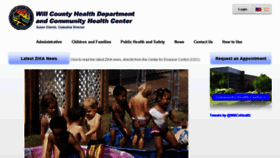 What Willcountyhealth.org website looked like in 2017 (6 years ago)