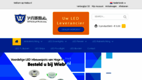 What Wieba.nl website looked like in 2017 (6 years ago)