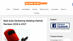 What Weldinghelmetexpert.com website looked like in 2017 (6 years ago)