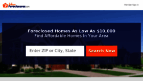 What Whereforeclosures.com website looked like in 2017 (6 years ago)
